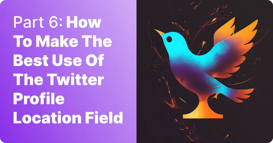How to Make the Best Use of the Twitter Profile Location Field